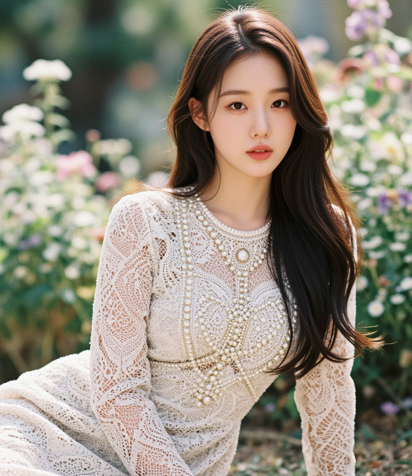 레이스 속의 소녀